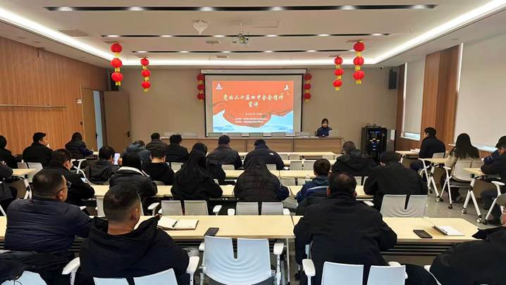 深學篤行全會精神 實干擔當奮進征程——安彩高科深入學習貫徹黨的二十屆四中全會精神